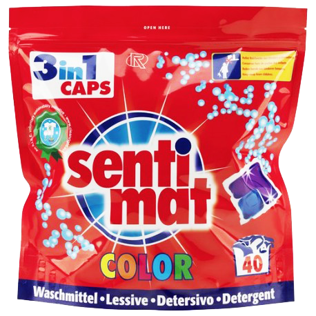 Купити Капсули для прання Sentimat Color 40 Caps